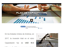 Tablet Screenshot of plandecapacitacion.com